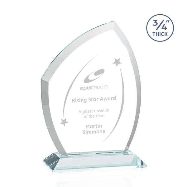 Aerowood Obelisk - Optical/Blue 11"