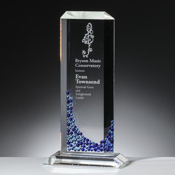 Centura Award - Starfire/Green 5½" Diam