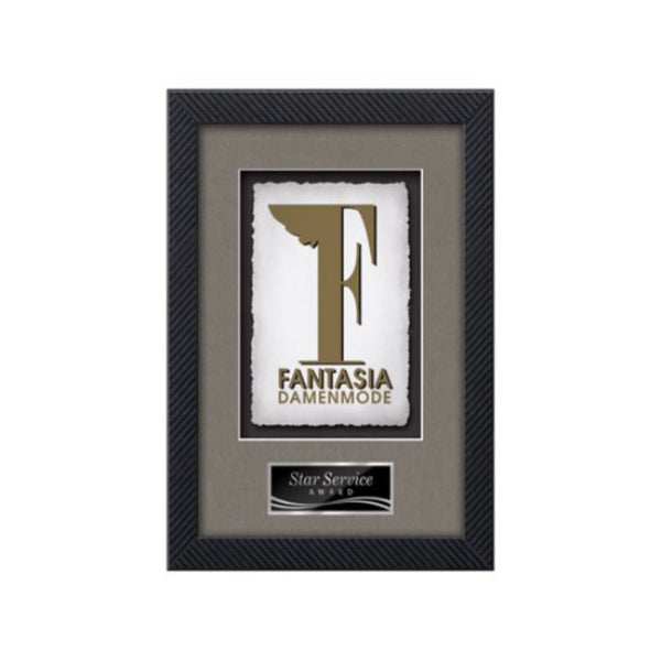 Asher Award - Starfire/Black 5" & 4"