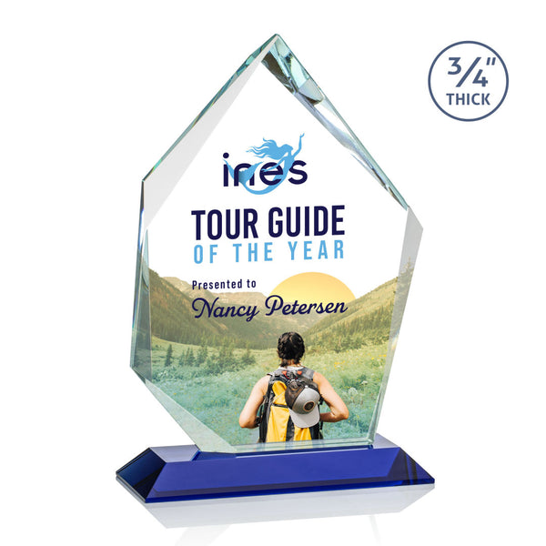 Primrose Stained Glass Square - White 9½"x11"