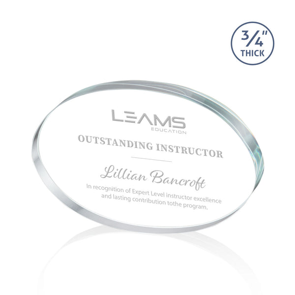 VividPrint™ Award - Leyland/Black 8"