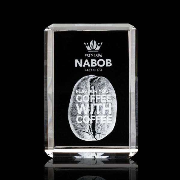 VividPrint™ Award - Maple Leaf/Sky Blue 10"