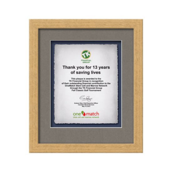 ASO! Napoleon Award - Acrylic 4"x6"