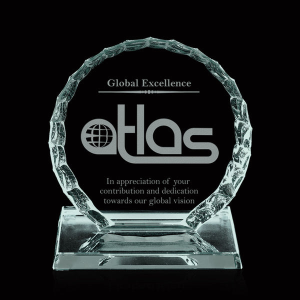 Denison Award - Starfire/Black 4"x6"