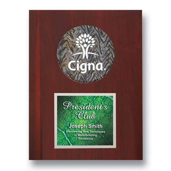 Oakwood Award - Starfire/Blue 10"