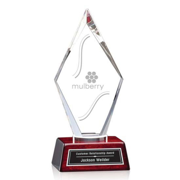 VividPrint™ Award - Deerhurst on Newhaven/Red 9½"