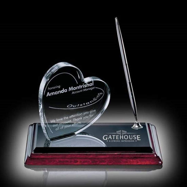 VividPrint™ Award - Wellington/Black 4" H