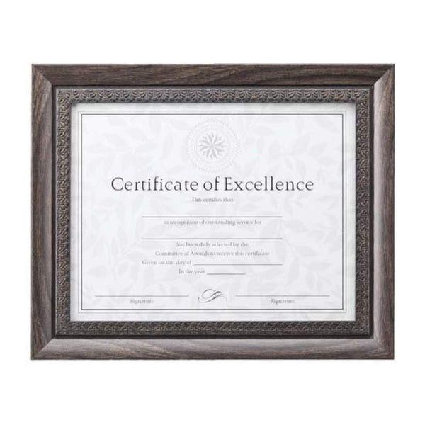 WGG! Billingham Certificate Frame - Mahogany 8½"x11"