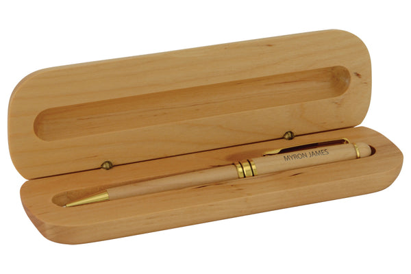 Maple Pen & Pencil Set - Single Cavity