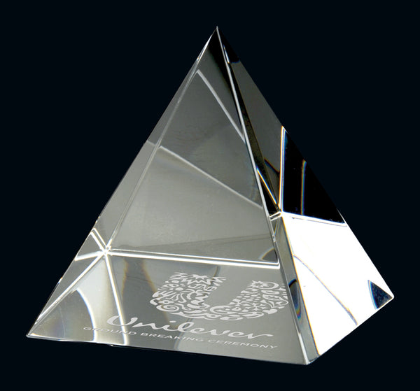 Pyramid Paperweight 2¾”x 3”