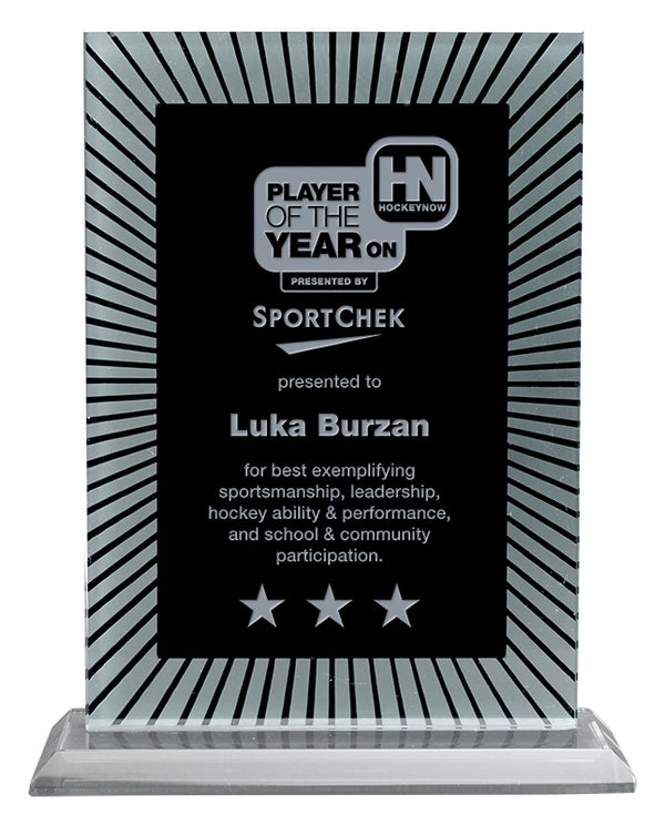 Discovery Black & Frosted 5½”x 8”