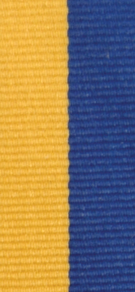 Neck Ribbons – Blue/Gold 1½”x 32”