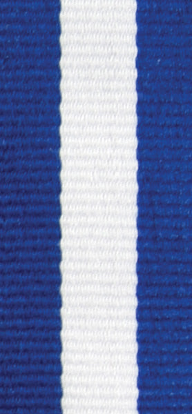 Neck Ribbons – Blue/White/Blue 1½”x 32”