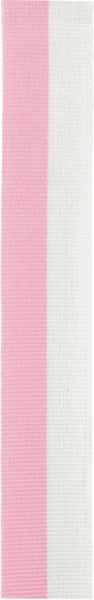 Neck Ribbons – Pink/White 1½”x 32”