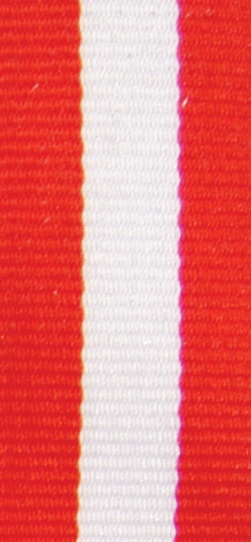 Neck Ribbons – Red/White/Red 1½”x 32”