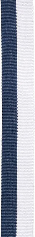 Neck Ribbons – Navy/White 1½”x 32”