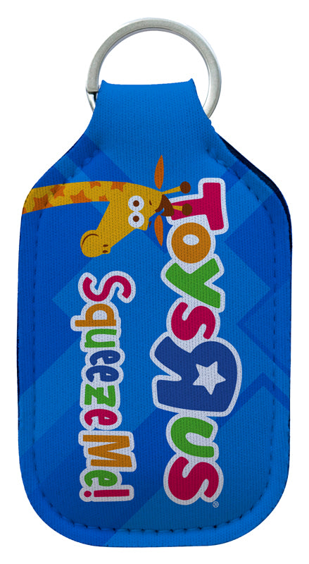 Neoprene Hand Sanitizer Sleeve - BACK 2⅜”x 4¼”