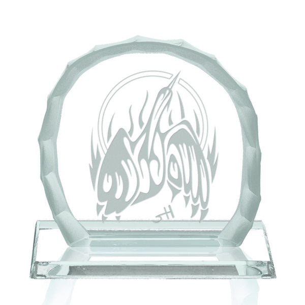 Northam Heart Award - Starfire/Albion™ 3"x7"