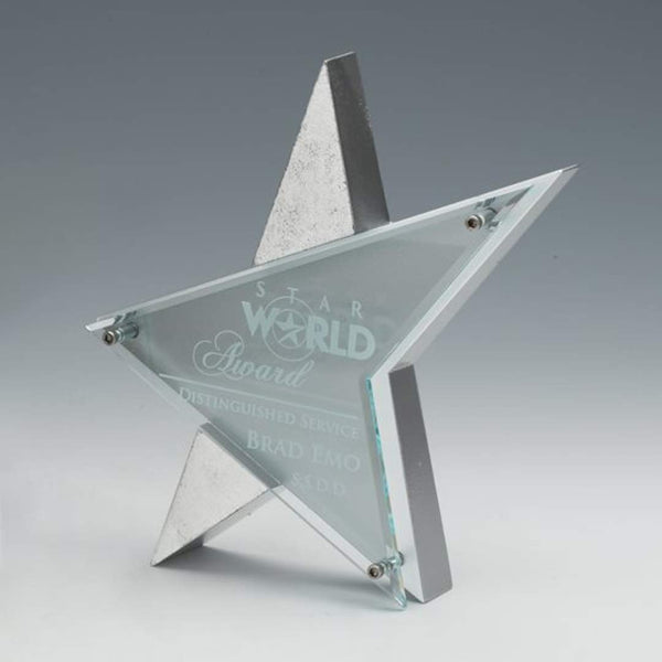 Domicile Award - Starfire 3½"x5"