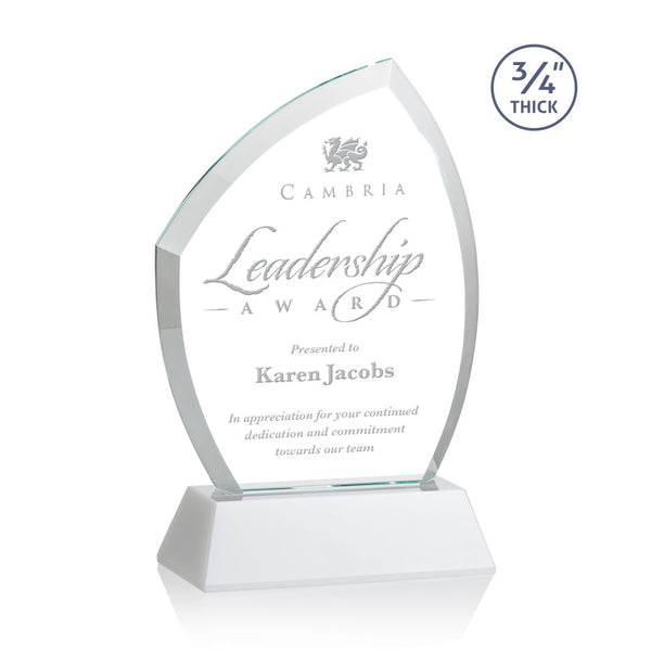 Primrose Certificate TexEtch Vert - White 16"x19½"