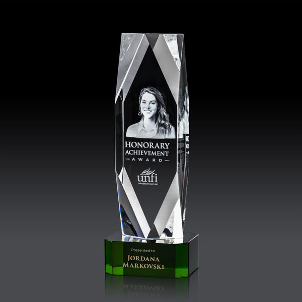 VividPrint™ Award - Brampton Optical/Black 11"