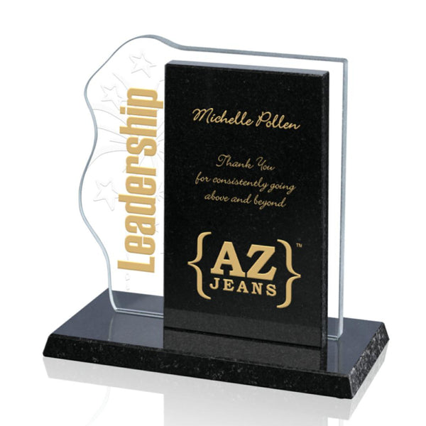 VividPrint™ Award - Belaire on Newhaven/Blue 10½" H