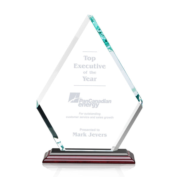 Jasper Stained Glass Vert - Silver 11½"x15"