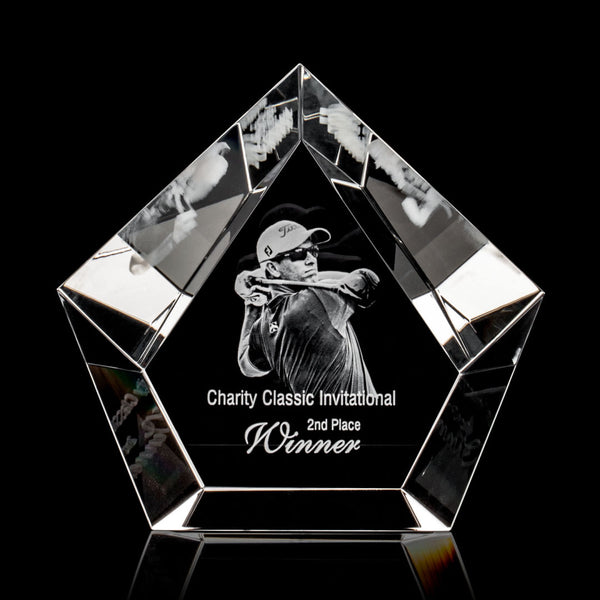 Valecrest 3D Award - Optical 4"