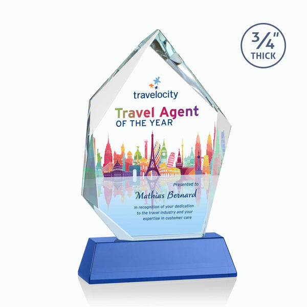 Primrose Stained Glass Square - White 13½"x15"