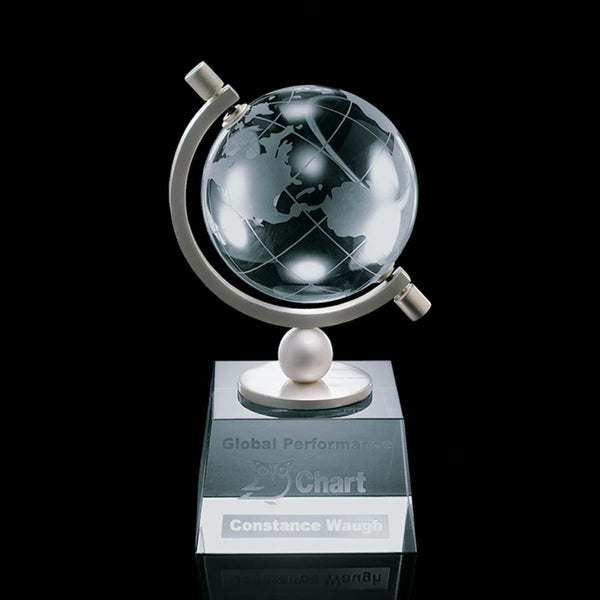 WGG! Ashbrook Globe Award - Optical 2-3/8" Diam