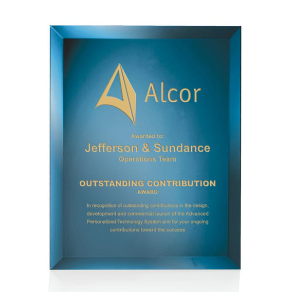 Lismore Award - Starfire/Red 5"x7"