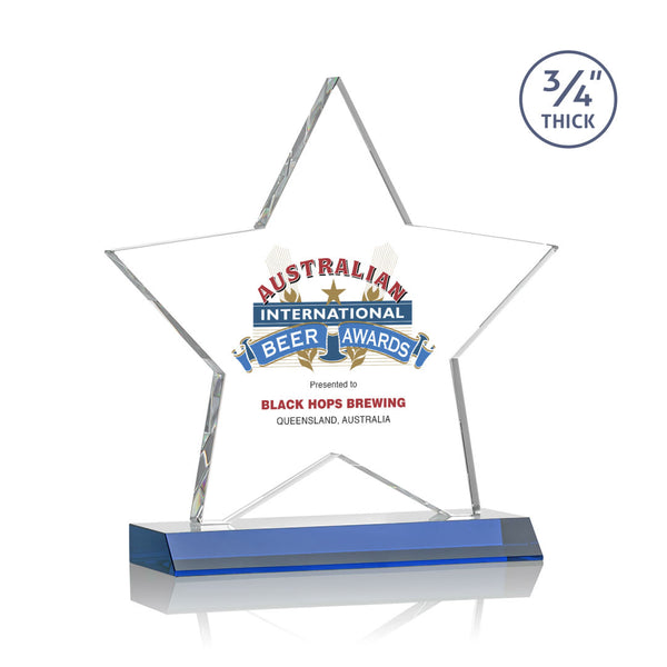 Artesia Award - Starfire/Sandstone 8¼" Wide