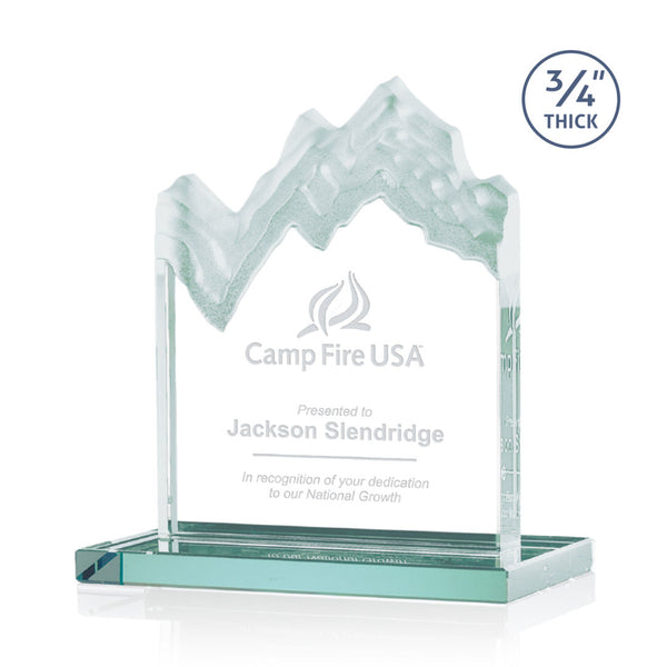 Crystal Ball on Cube - Optical 2-3/8"