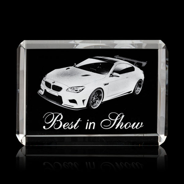 VividPrint™ Award - Chippendale/Red 8"