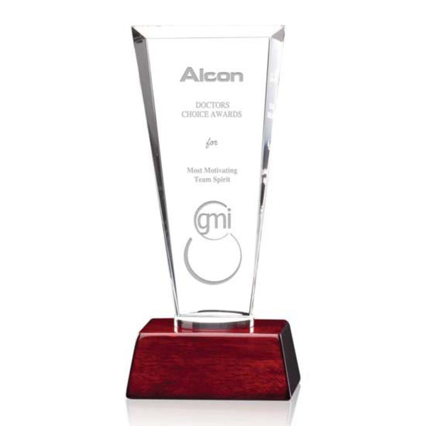 Genosee Award on Base - Optical/Amber 8½"