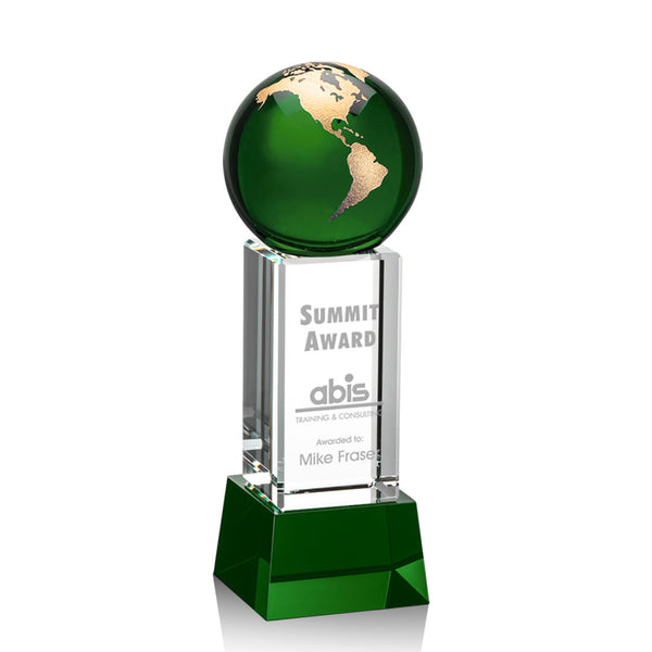 VividPrint™ Award - Wilton on Base/Green 9½"