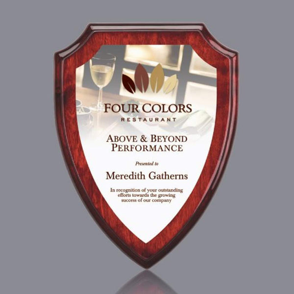 McKinley Award - Starfire/Sky Blue 4"x6"