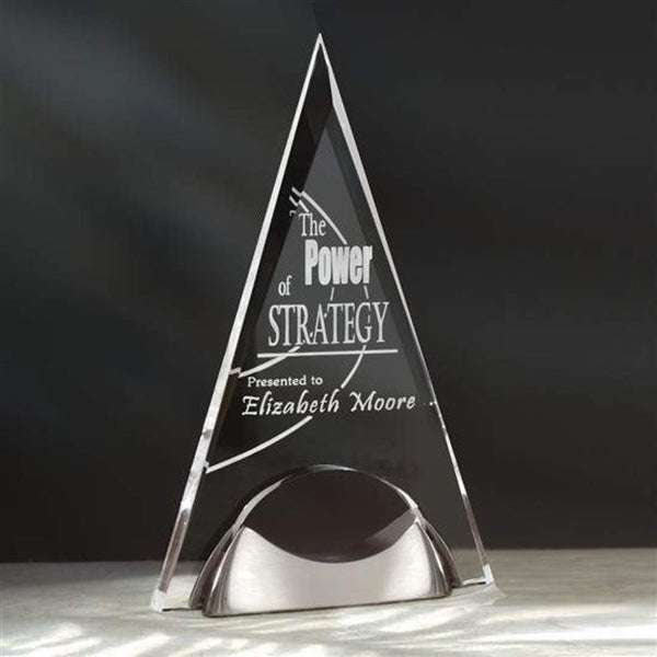 Domicile Award - Starfire/Black 3"x4"