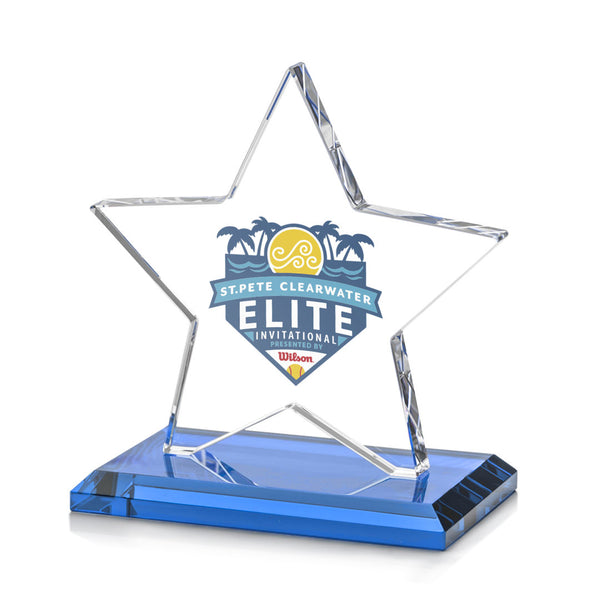 Denison Award - Starfire/Green 7"x9"