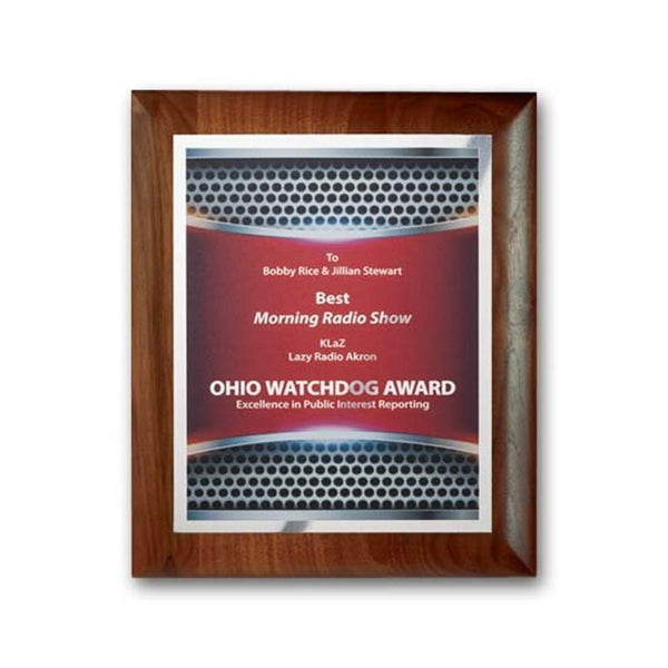 Terra Award - Starfire/Black 7"x7"