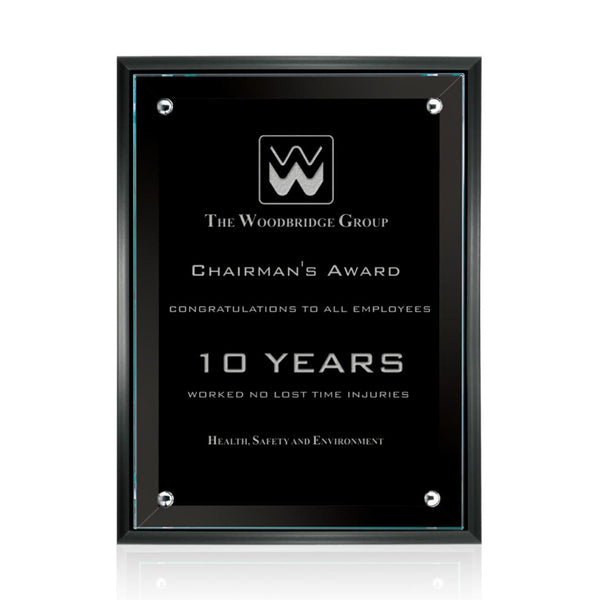 VividPrint™ Award - Double Victoria/White 5" & 4"