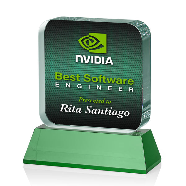 Arianna Award - Starfire/Blue 8¾"