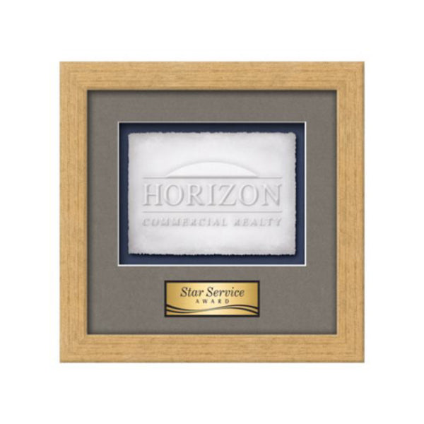 Apex Award - Starfire/White 8"