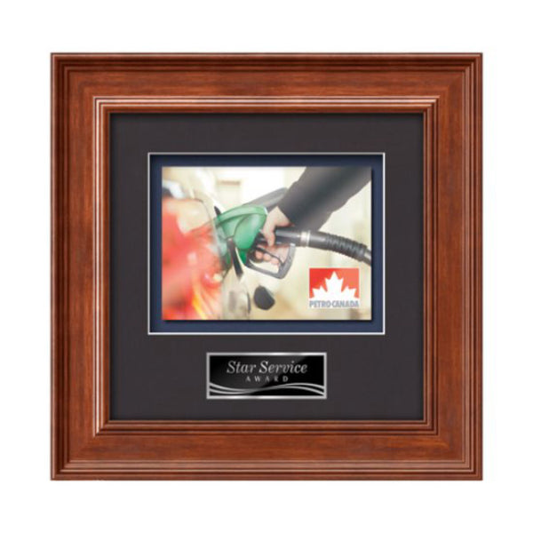 VividPrint™ Plaque - Gossamer Black/Silver 8"x10"