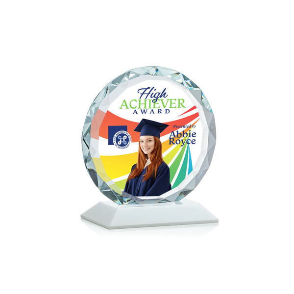 Arden Globe Award - Blue/Silver 6"