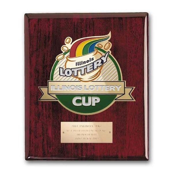 Nova Hemisphere - Acrylic/Bright Gold 6"