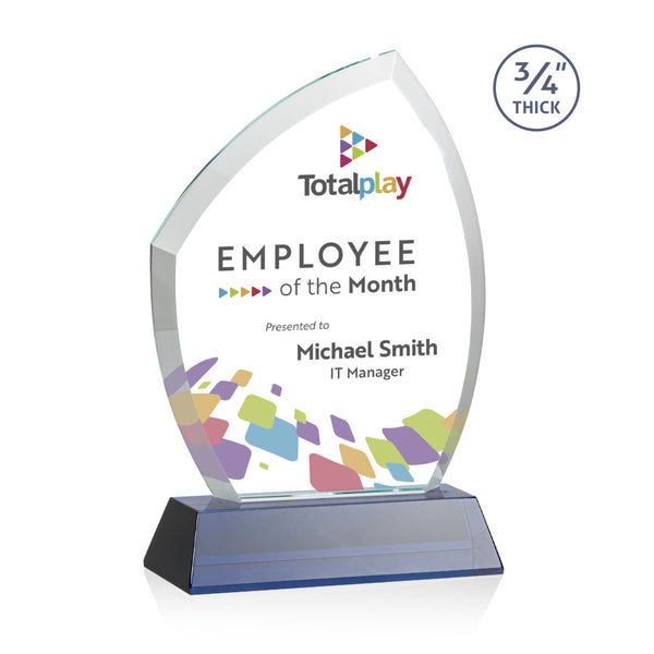 Arden Globe Award - Blue/Silver 8"