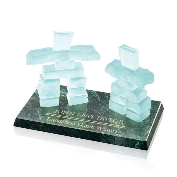 VividPrint™ Award - Wellington/Green 7" H