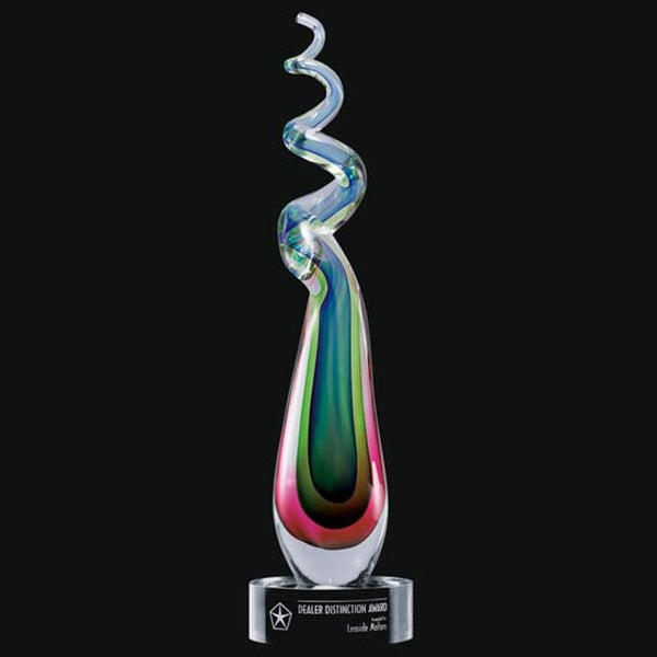 WGG! Wild Fire Award on Clear Base - Medium 18½"