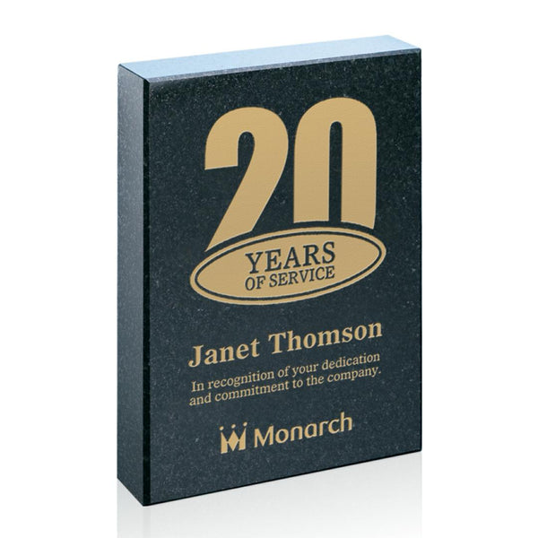 Montibello Award - Starfire/Sky Blue 12"